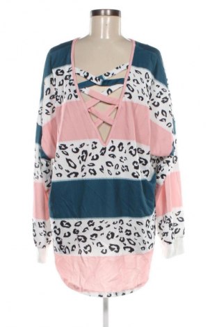 Damen Shirt SHEIN, Größe 3XL, Farbe Mehrfarbig, Preis 13,99 €