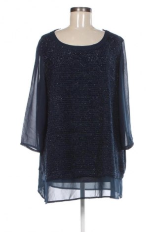Damen Shirt Samoon, Größe XXL, Farbe Blau, Preis € 18,99