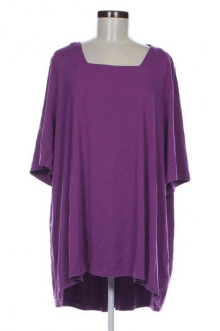 Damen Shirt Selection By Ulla Popken, Größe 3XL, Farbe Lila, Preis € 18,99
