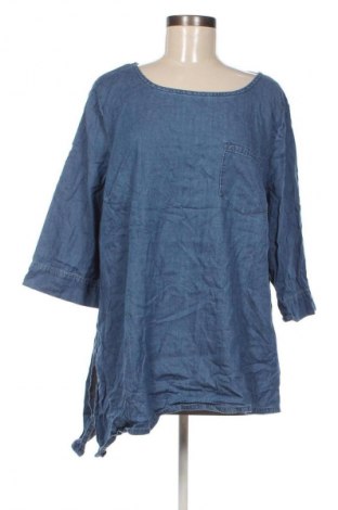 Damen Shirt Sheego, Größe XL, Farbe Blau, Preis 23,99 €