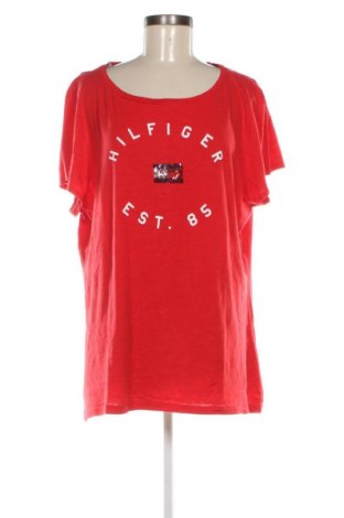 Bluză de femei Tommy Hilfiger, Mărime XXL, Culoare Roșu, Preț 241,99 Lei