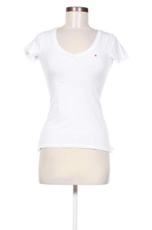 Damski T-shirt Tommy Hilfiger, Rozmiar XS, Kolor Biały, Cena 76,40 zł