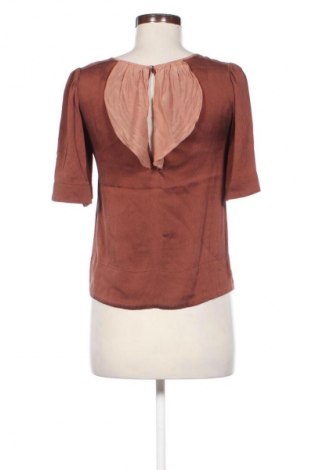 Damen Shirt Tusnelda Bloch, Größe S, Farbe Braun, Preis 13,80 €