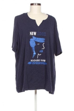 Damen Shirt Ulla Popken, Größe XXL, Farbe Blau, Preis € 25,99