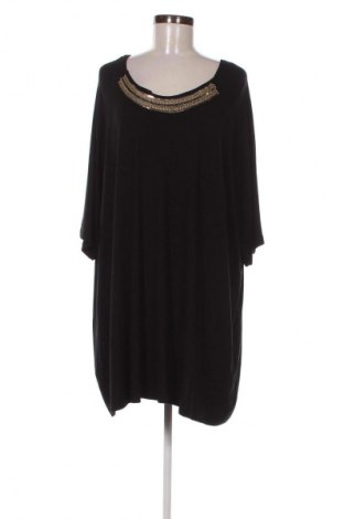 Bluză de femei Ulla Popken, Mărime 4XL, Culoare Negru, Preț 73,68 Lei