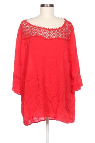 Bluză de femei Unbranded, Mărime 4XL, Culoare Roșu, Preț 86,99 Lei