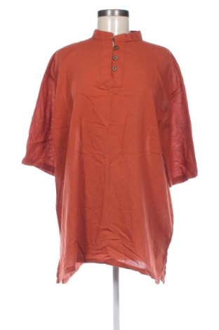 Damen Shirt Unbranded, Größe 3XL, Farbe Orange, Preis 10,00 €
