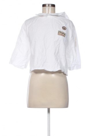 Damen Shirt Zara, Größe M, Farbe Weiß, Preis 10,30 €