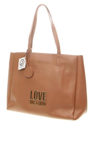 Γυναικεία τσάντα Love Moschino, Χρώμα Καφέ, Τιμή 192,99 €