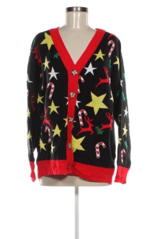 Damen Strickjacke Boohoo, Größe L, Farbe Mehrfarbig, Preis € 11,99