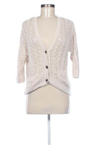 Cardigan de damă H&M, Mărime L, Culoare Bej, Preț 30,60 Lei