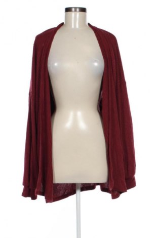 Cardigan de damă SHEIN, Mărime XL, Culoare Roșu, Preț 100,99 Lei