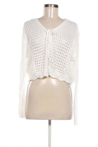 Damen Strickjacke Unbranded, Größe M, Farbe Weiß, Preis 20,99 €