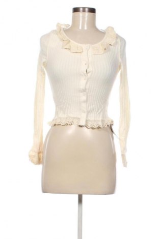 Damen Strickjacke Unbranded, Größe S, Farbe Ecru, Preis € 32,99