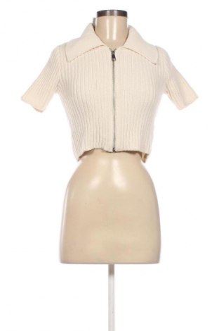 Cardigan de damă Zara, Mărime S, Culoare Ecru, Preț 71,05 Lei
