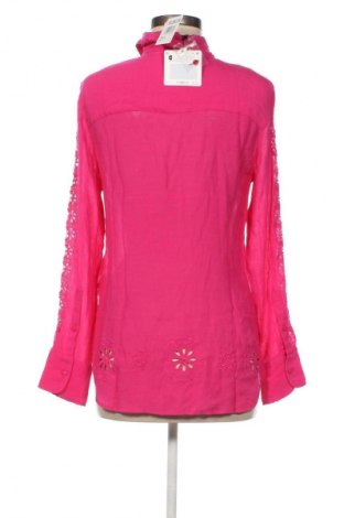 Дамска риза Desigual, Размер M, Цвят Розов, Цена 127,99 лв.