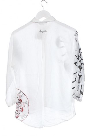Damenbluse Desigual, Größe XS, Farbe Weiß, Preis € 28,18