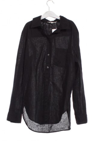Γυναικείο πουκάμισο H&M, Μέγεθος XS, Χρώμα Μαύρο, Τιμή 12,77 €