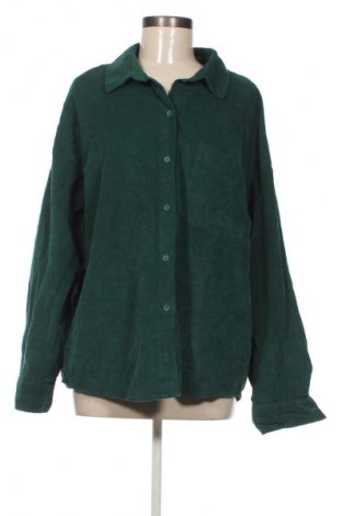 Cămașă de femei H&M Divided, Mărime M, Culoare Verde, Preț 86,99 Lei