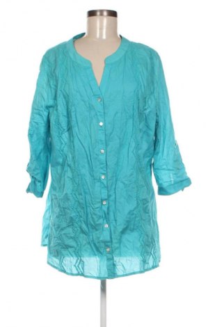Damenbluse Laura T., Größe XXL, Farbe Blau, Preis 17,99 €