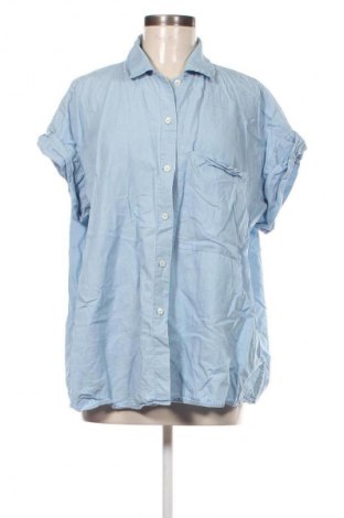Damenbluse Massimo Dutti, Größe XL, Farbe Blau, Preis 24,48 €