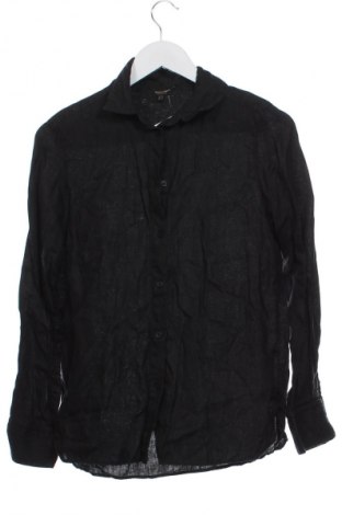 Дамска риза Massimo Dutti, Размер XS, Цвят Черен, Цена 116,21 лв.