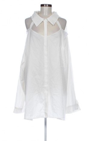 Damenbluse SHEIN, Größe 5XL, Farbe Weiß, Preis € 17,99