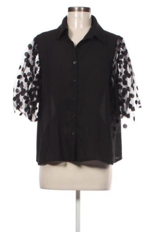 Cămașă de femei SHEIN, Mărime XL, Culoare Negru, Preț 66,00 Lei
