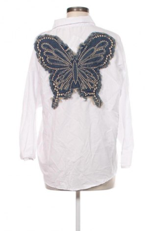 Damenbluse Topshop, Größe M, Farbe Weiß, Preis 16,21 €