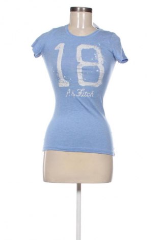 Damen T-Shirt Abercrombie & Fitch, Größe XS, Farbe Blau, Preis € 9,14