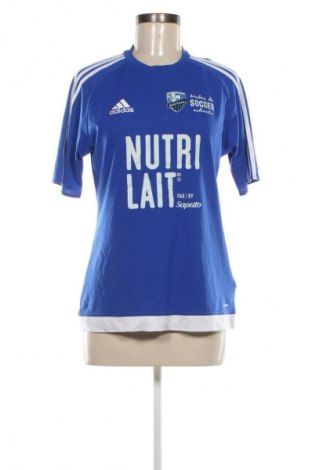 Damen T-Shirt Adidas, Größe S, Farbe Blau, Preis 18,99 €