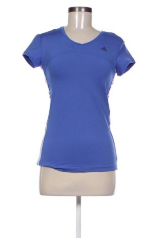 Damski T-shirt Adidas, Rozmiar XS, Kolor Niebieski, Cena 62,07 zł