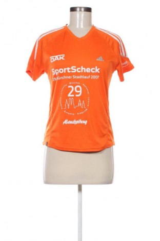 Γυναικείο t-shirt Adidas, Μέγεθος M, Χρώμα Πορτοκαλί, Τιμή 13,81 €
