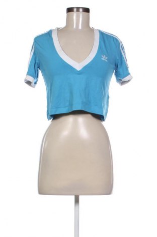 Damen T-Shirt Adidas Originals, Größe M, Farbe Blau, Preis € 13,81