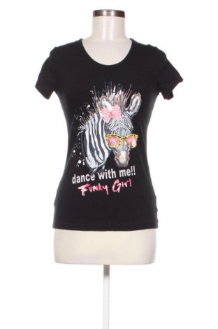Damen T-Shirt Beyond The Rainbow, Größe XXS, Farbe Schwarz, Preis 6,99 €