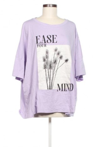 Γυναικείο t-shirt C&A, Μέγεθος 4XL, Χρώμα Βιολετί, Τιμή 10,99 €