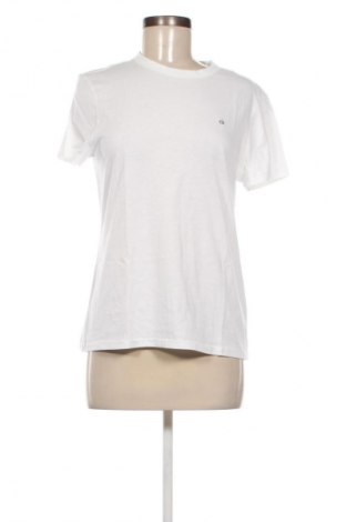 Damen T-Shirt Calvin Klein, Größe L, Farbe Weiß, Preis € 44,99