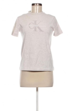 Damski T-shirt Calvin Klein, Rozmiar XS, Kolor Szary, Cena 193,99 zł