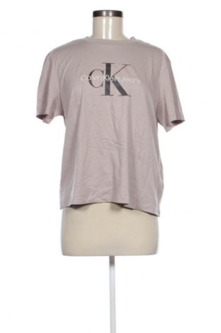 Női póló Calvin Klein Jeans, Méret L, Szín Bézs, Ár 22 649 Ft