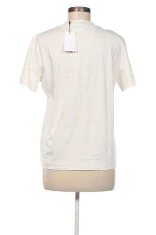 Tricou de femei Calvin Klein Jeans, Mărime L, Culoare Ecru, Preț 290,99 Lei