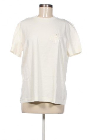 Γυναικείο t-shirt Calvin Klein Jeans, Μέγεθος XL, Χρώμα Εκρού, Τιμή 53,99 €