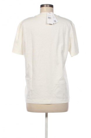 Γυναικείο t-shirt Calvin Klein Jeans, Μέγεθος XL, Χρώμα Εκρού, Τιμή 53,99 €