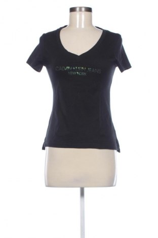 Dámské tričko Calvin Klein Jeans, Velikost S, Barva Černá, Cena  718,00 Kč