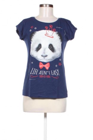 Damen T-Shirt Clockhouse, Größe S, Farbe Blau, Preis 8,68 €