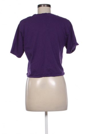 Damski T-shirt Cropp, Rozmiar M, Kolor Fioletowy, Cena 40,45 zł