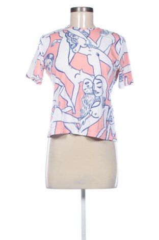 Γυναικείο t-shirt Desigual, Μέγεθος L, Χρώμα Πολύχρωμο, Τιμή 22,48 €