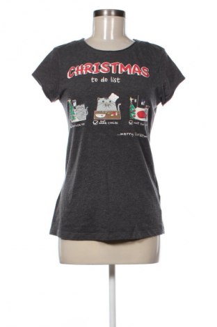 Γυναικείο t-shirt Fb Sister, Μέγεθος L, Χρώμα Γκρί, Τιμή 7,36 €