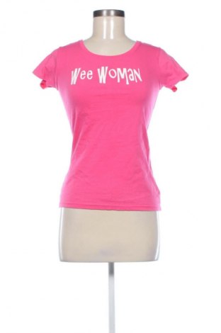 Γυναικείο t-shirt Fruit Of The Loom, Μέγεθος XS, Χρώμα Ρόζ , Τιμή 8,70 €