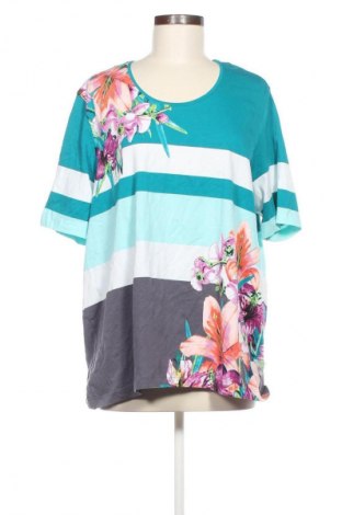 Γυναικείο t-shirt Gerry Weber, Μέγεθος XXL, Χρώμα Πολύχρωμο, Τιμή 17,99 €
