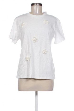 Damen T-Shirt H&M Divided, Größe M, Farbe Weiß, Preis 14,24 €